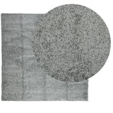 VidaXL Teppich Pamplona Shaggy Hochflor Modern 160x160 cm Grün