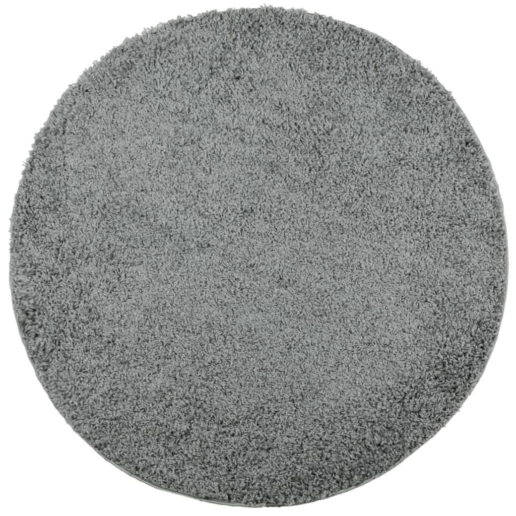 VidaXL Teppich Pamplona Shaggy Hochflor Modern ø 160 cm Grün
