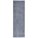 VidaXL Teppich Pamplona Shaggy Hochflor Modern 80x250 cm Blau