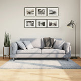 VidaXL Teppich Pamplona Shaggy Hochflor Modern 120x170 cm Blau