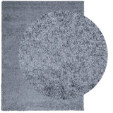 VidaXL Teppich Pamplona Shaggy Hochflor Modern 300x400 cm Blau
