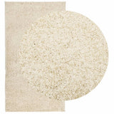 Vidaxx Teppich Pamplona Shaggy Hochflor modern 60x110 cm Goldfarbe