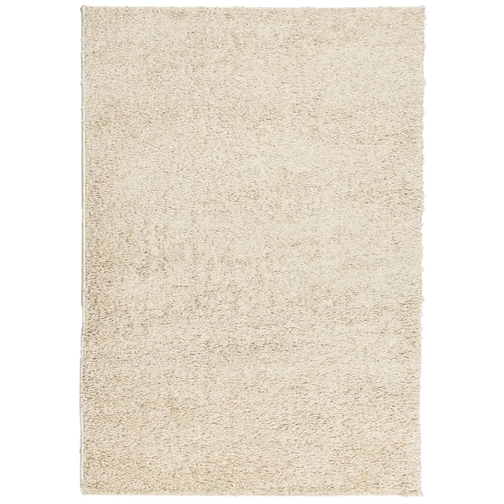 Vidaxx Teppich Pamplona Shaggy Hochflor Modern 140x200 cm Gold