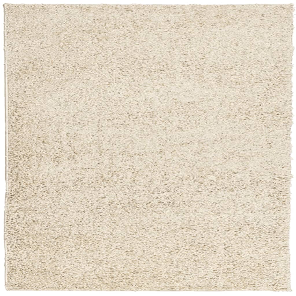 VidaXL Teppich Pamplona Shaggy Hochflor Modern 240x240 cm Gold