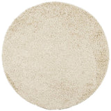 Vidaxx Teppich Pamplona Shaggy Hochflor modern ø 100 cm Goldfarbe