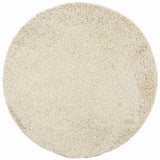 Vidaxx Teppich Pamplona Shaggy Hochflor modern ø 120 cm Goldfarbe