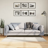 VidaXL Teppich Iza Kurzflor skandinavisch 80x150 cm creme