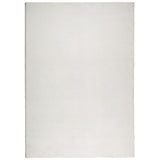VidaXL Teppich Iza Kurzflor skandinavisch 160x230 cm Creme