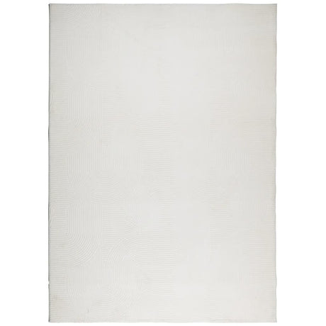 VidaXL Teppich Iza Kurzflor skandinavisch 200x280 cm Creme