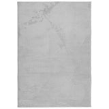 VidaXL Teppich Iza Kurzflor skandinavisch 120x170 cm grau