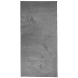 VidaXL Teppich Oviedo Niederflor 100x200 cm Anthrazit