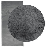 VidaXL Teppich Oviedo Niederflor 100x200 cm Anthrazit