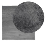 VidaXL Teppich OVIEDO Niederflor 160x160 cm Anthrazit
