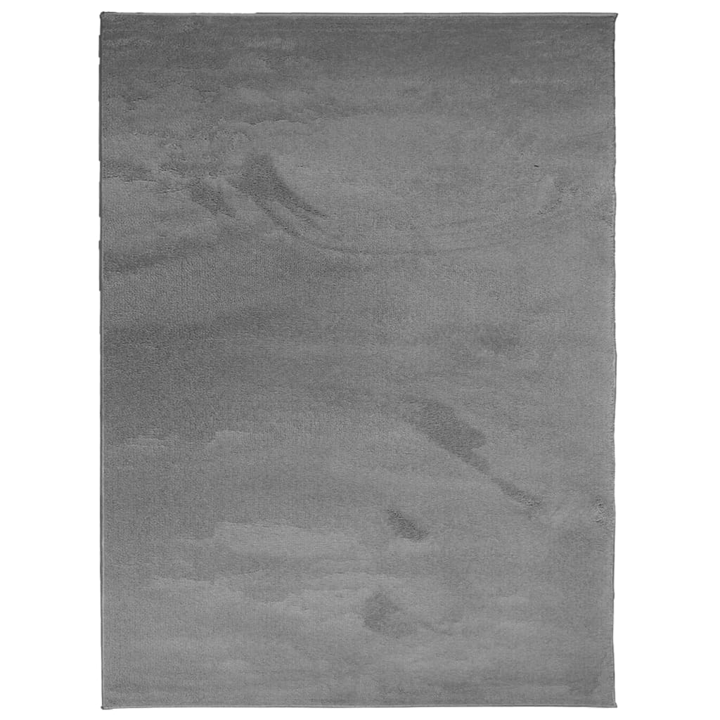 VidaXL Teppich OVIEDO Niederflor 240x340 cm Anthrazit
