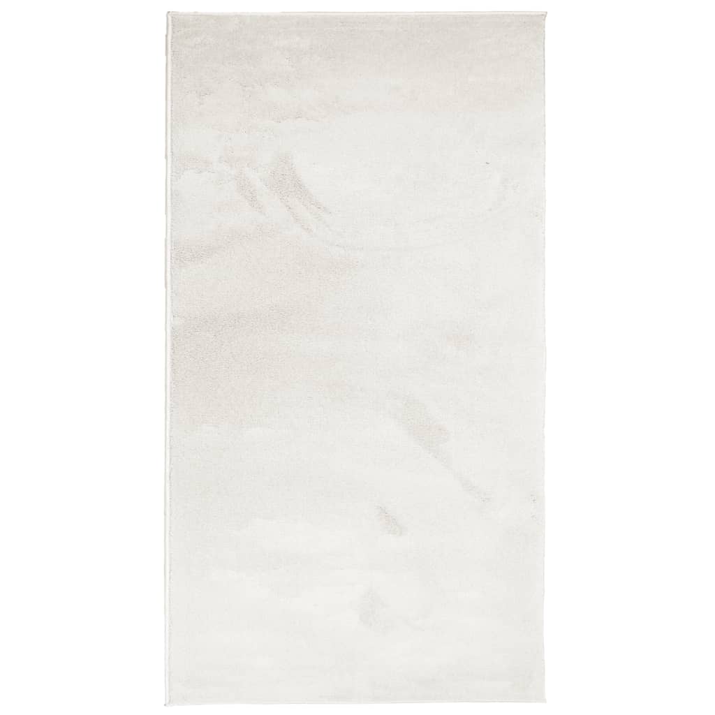 VidaXL Teppich Oviedo Niederflor 80x150 cm beige