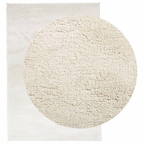 VidaXL Teppich Oviedo Niederflor 140x200 cm beige