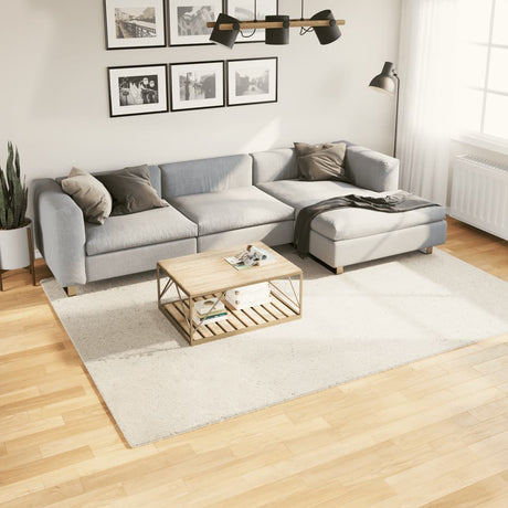 VidaXL Teppich OVIEDO niedriger Flor 200x280 cm beige