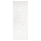 VidaXL Teppich Oviedo niedriger Flor 80x200 cm Creme
