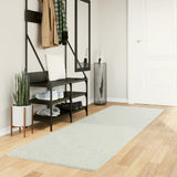 VidaXL Teppich OVIEDO niedriger Flor 80x250 cm creme