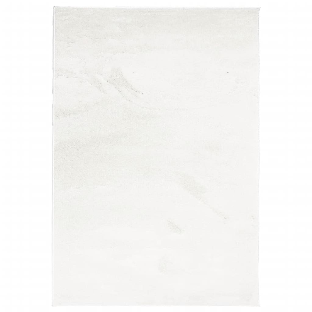 Vidaxx Teppich Oviedo Niederflor 160x230 cm creme