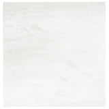 VidaXL Teppich OVIEDO niedriger Flor 240x240 cm creme