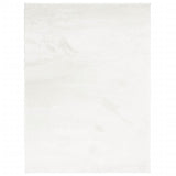 VidaXL Teppich OVIEDO niedriger Flor 240x340 cm creme