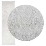 VidaXL Teppich Oviedo niedriger Flor 80x250 cm grau