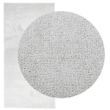 VidaXL Teppich Oviedo niedriger Flor 100x200 cm grau