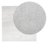 VidaXL Teppich Oviedo Niederflor 120x120 cm grau