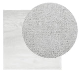 VidaXL Teppich OVIEDO niedriger Flor 160x160 cm grau