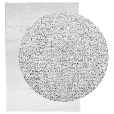 VidaXL Teppich Oviedo Niederflor 160x230 cm grau