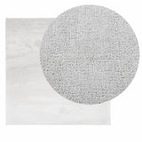VidaXL Teppich OVIEDO niedriger Flor 240x240 cm grau