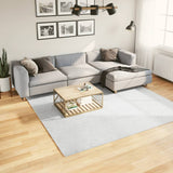 VidaXL Teppich OVIEDO niedriger Flor 240x240 cm grau