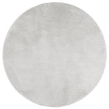 VidaXL Teppich Oviedo niedriger Flor ø 160 cm grau