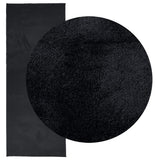 VidaXL Teppich OVIEDO niedriger Flor 80x200 cm schwarz
