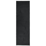 VidaXL Teppich OVIEDO niedriger Flor 80x250 cm schwarz