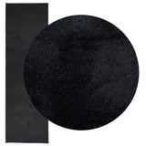 VidaXL Teppich OVIEDO niedriger Flor 80x250 cm schwarz