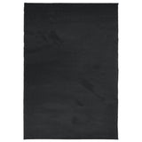 VidaXL Teppich Oviedo Niederflor 140x200 cm schwarz