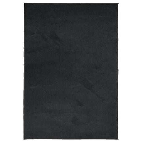 VidaXL Teppich Oviedo Niederflor 160x230 cm schwarz