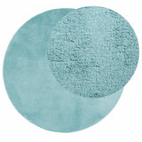 VidaXL Teppich Oviedo niedriger Flor ø 160 cm grün