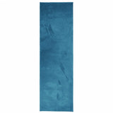 VidaXL Teppich Oviedo Niederflor 80x250 cm Türkis