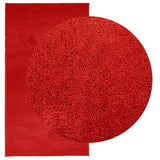 VidaXL Teppich Oviedo niedriger Flor 60x110 cm rot
