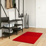 VidaXL Teppich Oviedo niedriger Flor 60x110 cm rot