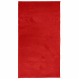 VidaXL Teppich Oviedo niedriger Flor 80x150 cm rot
