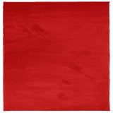 VidaXL Teppich Oviedo niedriger Flor 200x200 cm rot