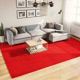 VidaXL Teppich Oviedo niedriger Flor 240x340 cm rot