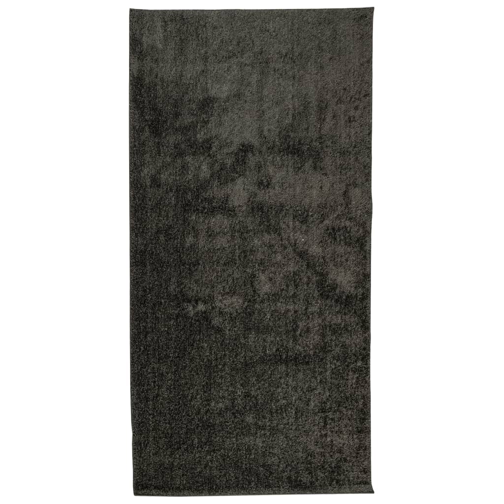 Vidaxx Teppich Istan Hochflor glänzend 100x200 cm Anthrazit