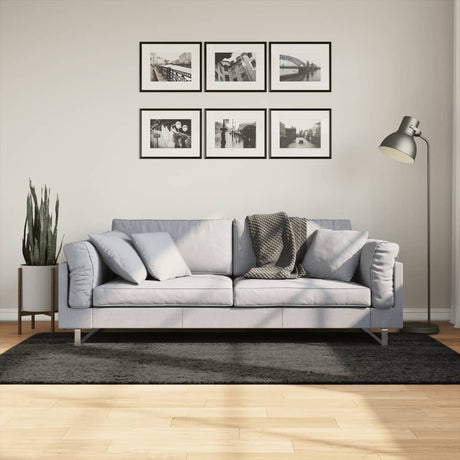 Vidaxx Teppich Istan Hochflor glänzend 100x200 cm Anthrazit