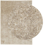 VidaXL Teppich ISTAN Hochflor glänzend 240x340 cm beige