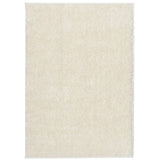 Vidaxx Teppich istan Hochflor glänzend 120x170 cm cremefarben